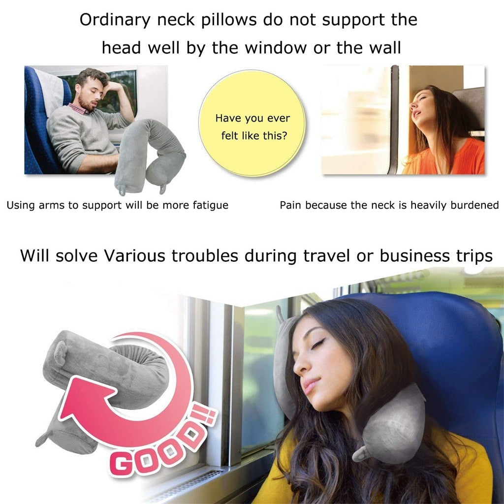 Memory Foam Comfort Neck Pillow